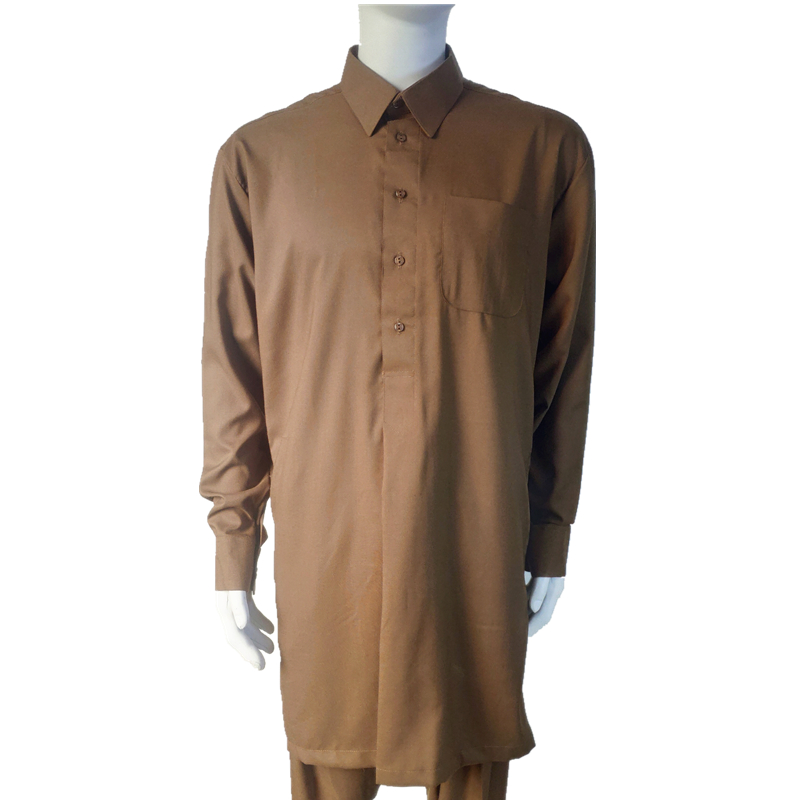 Libyan Thobe Suit with Pants AL-Mumbais brand label Islamic Clothing Robe Thawb jubbah