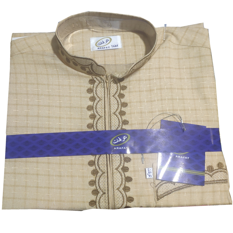 Wholesale New design Thobe Islamic Clothing Qamis Thawb jubbah